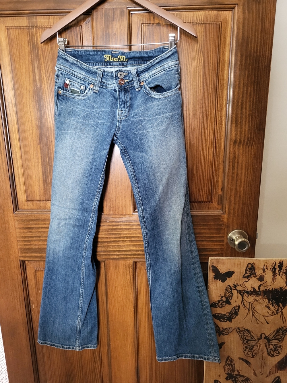 Miss Me Blue Flare Denim Jeans 26x31.5